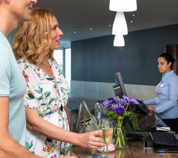 Check-in / check-out  Reverence Life Hotel Santa Ponsa, Mallorca